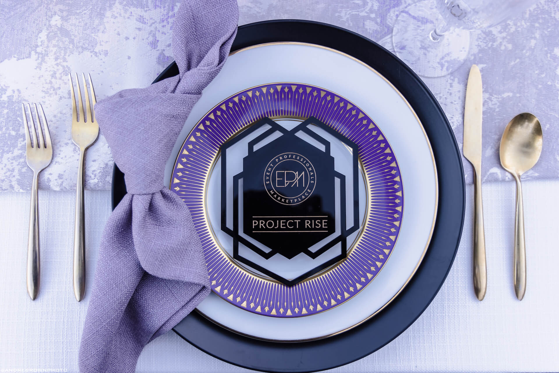 Napa Valley Table Setting by EPM Project Rise
