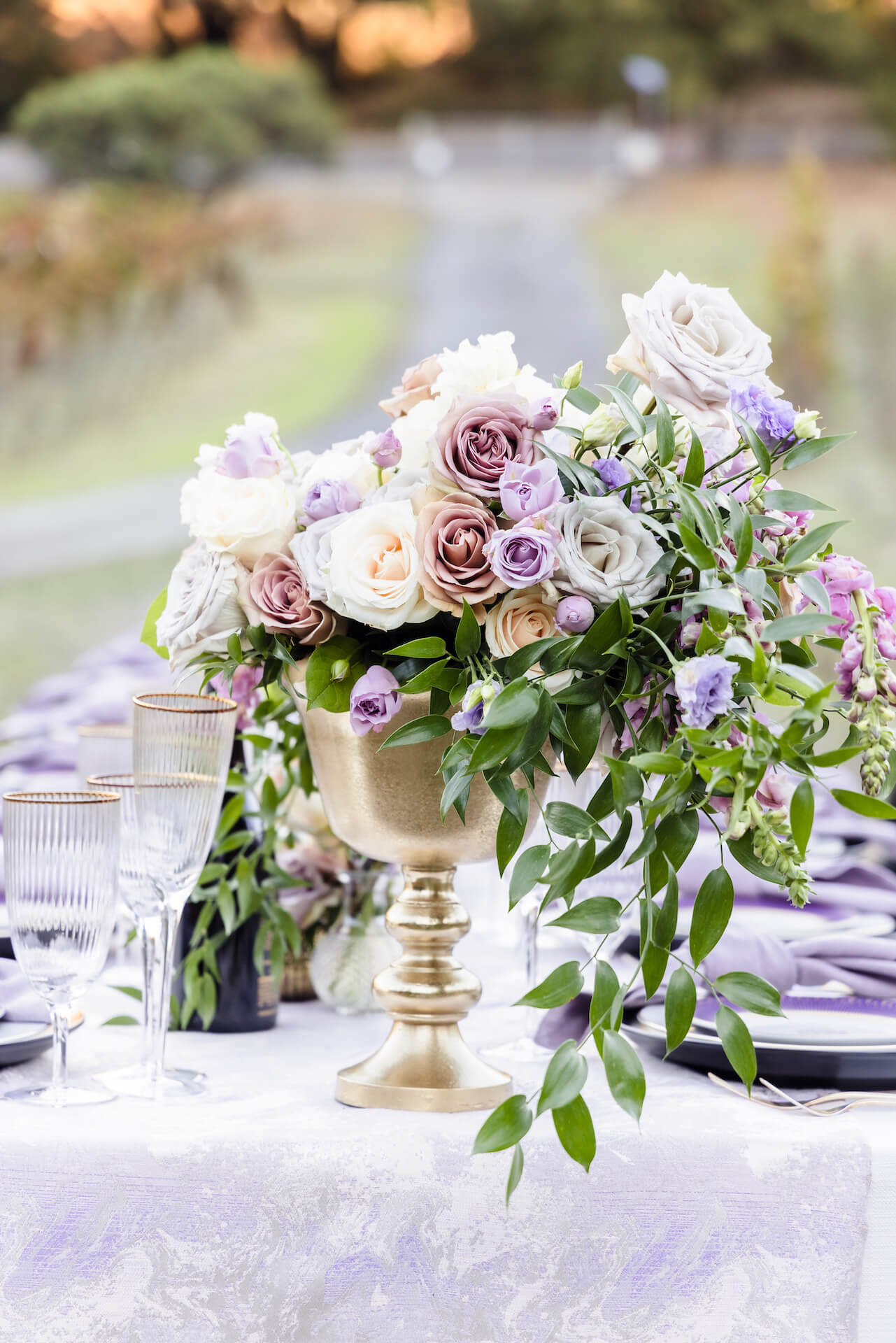 Napa Valley Tablescape by EPM Project Rise