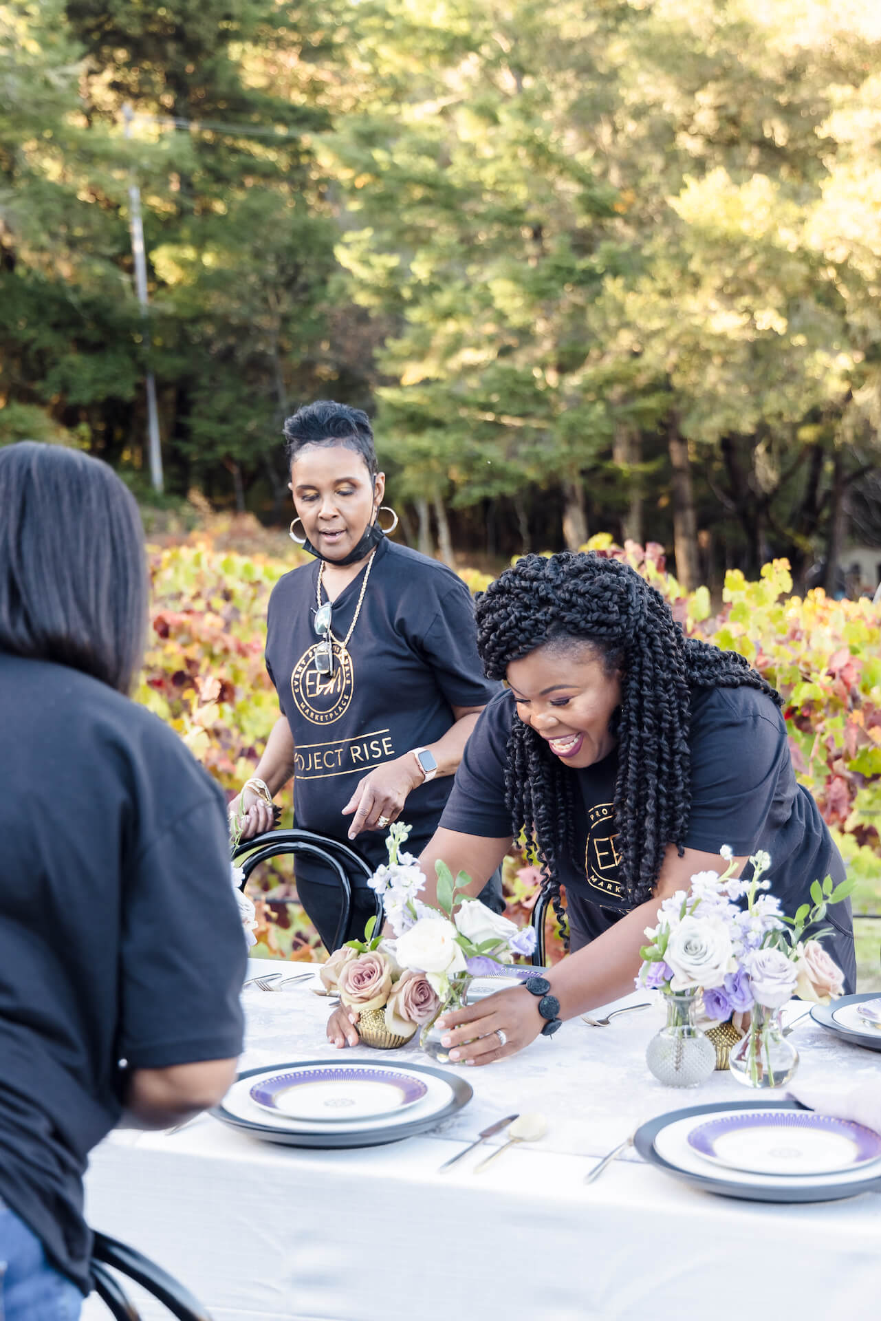 Event pros collaborating and educating to help their fellow colleagues at Project Rise