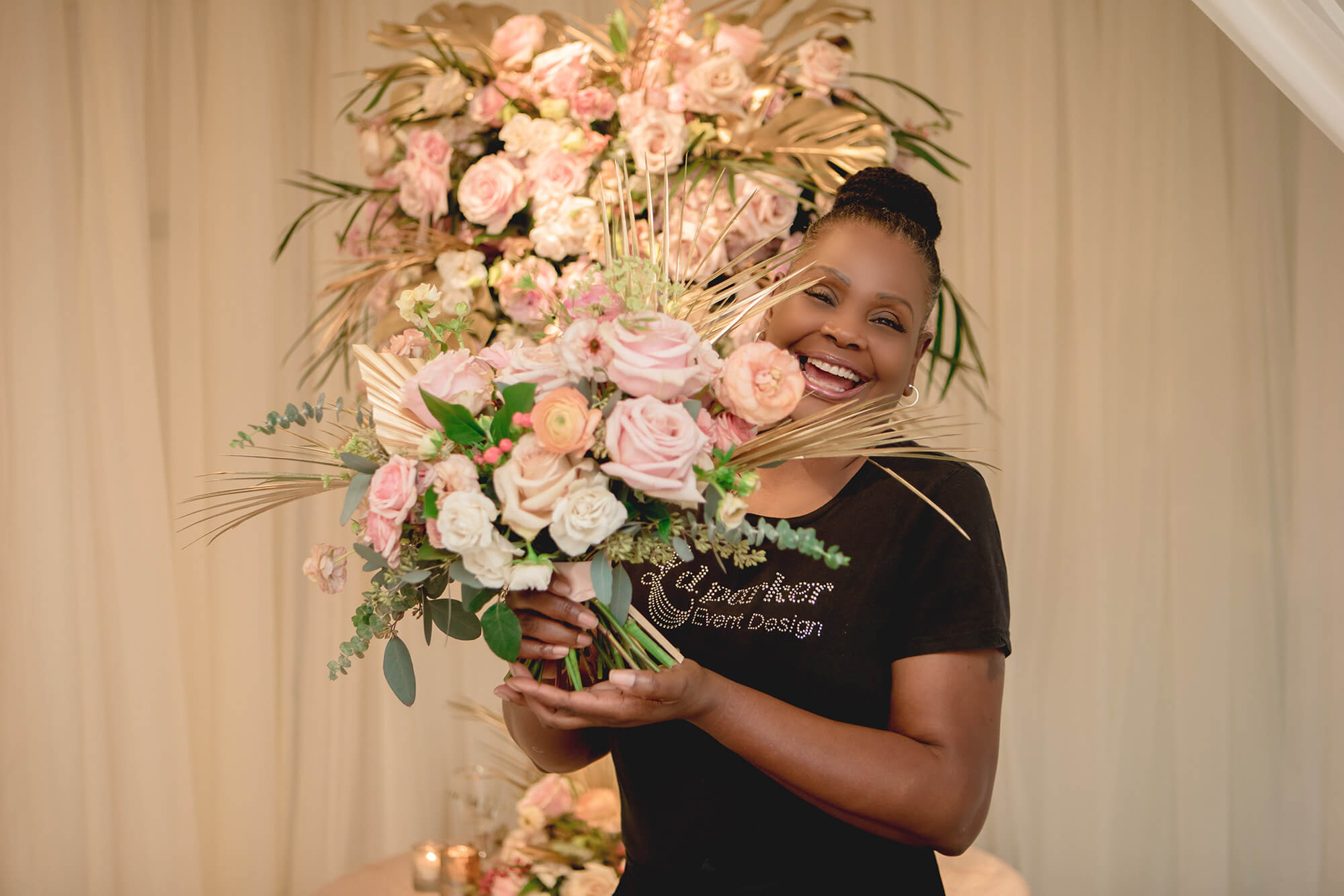 Lorna Dennis Parker event and floral designer