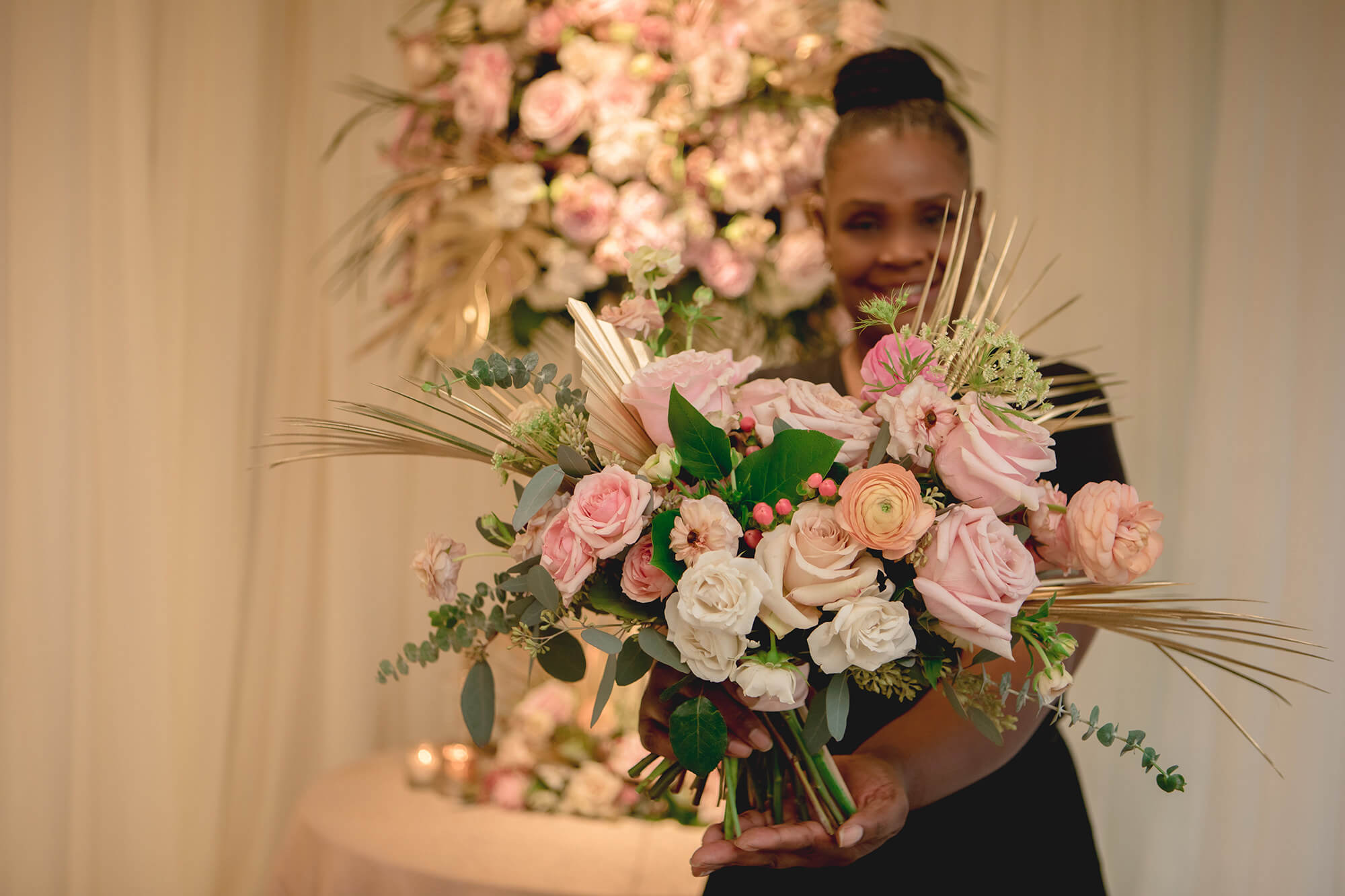 Lorna Dennis Parker event and floral designer