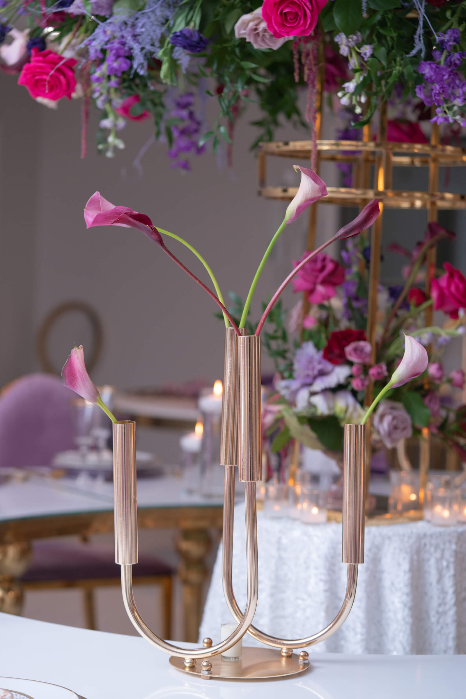 Modern Floral Arrangement Lilies